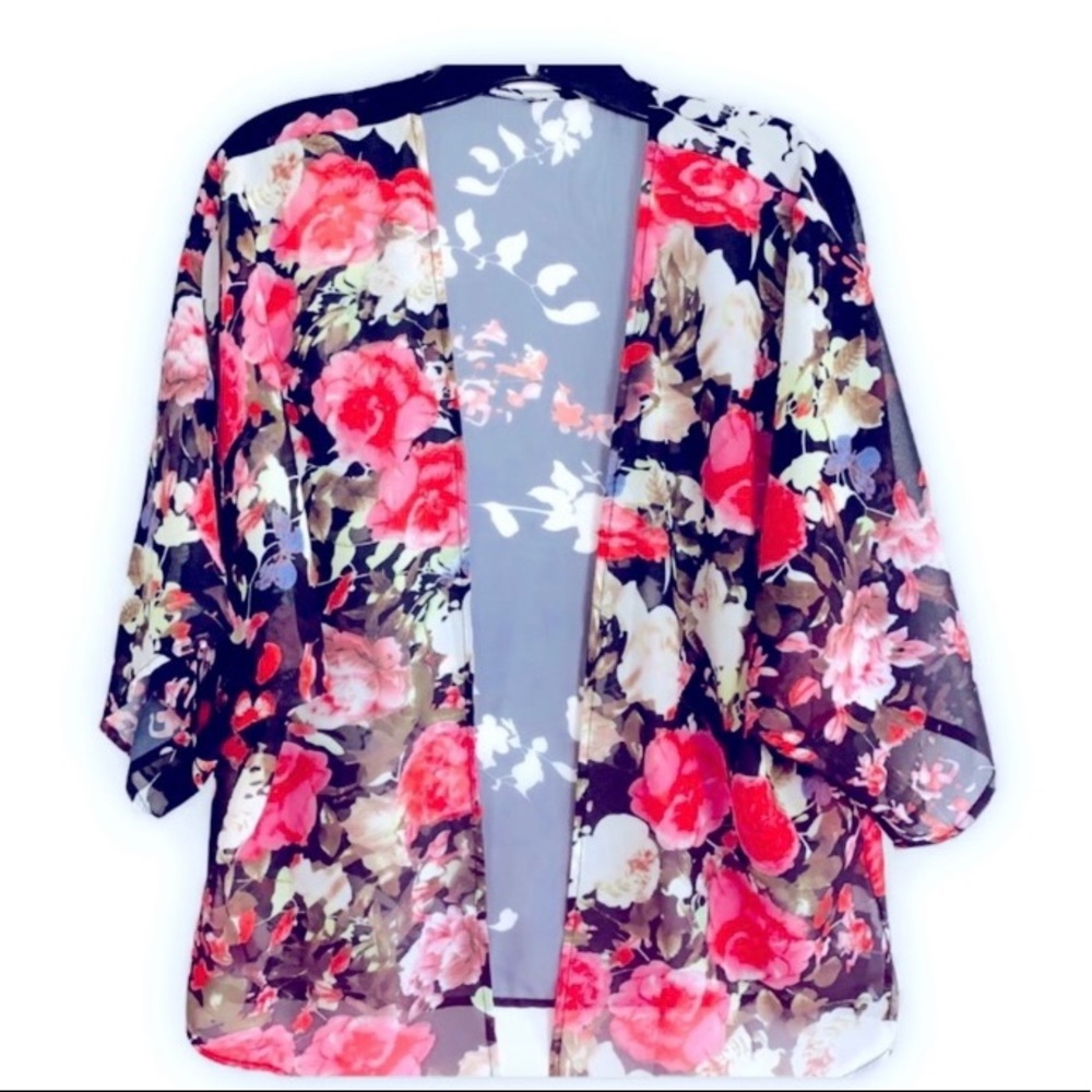 Floral Kimono Sz M